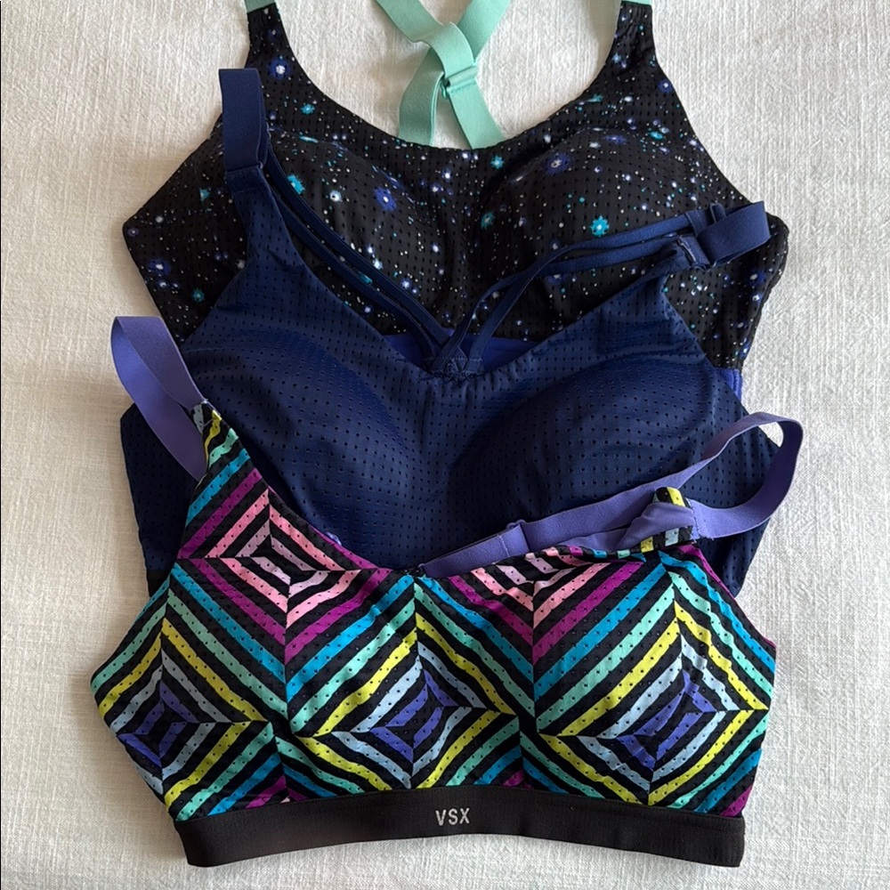 Victoria's Secret Colorful and Classic Sports Bra Set